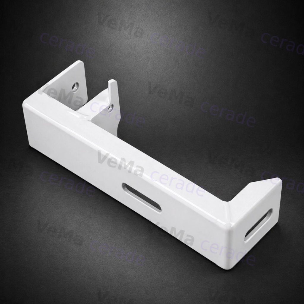 Plafonski nosač konstrukcije tende beli metalni nosač za montažu tende