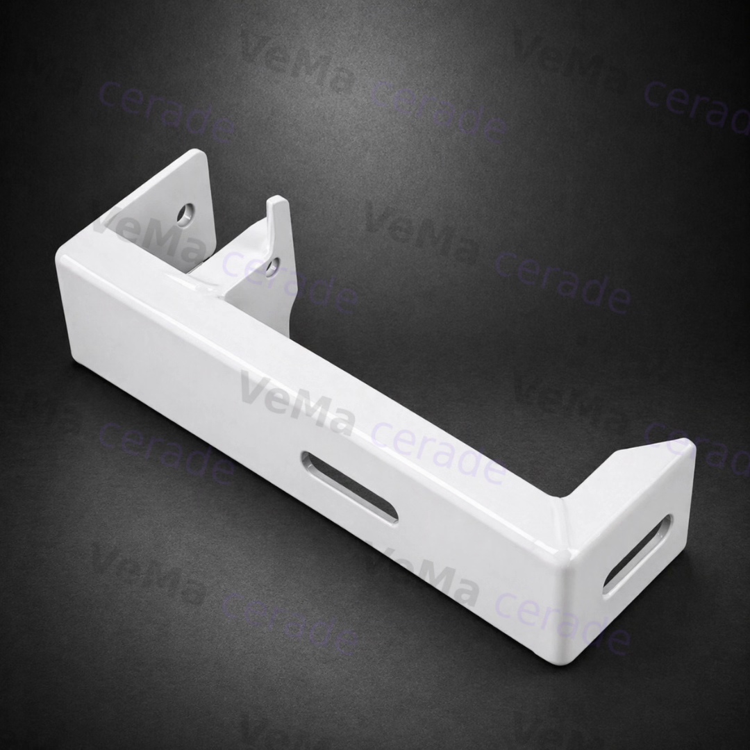 Plafonski nosač konstrukcije tende beli metalni nosač za montažu tende