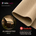 Akrilno platno za tende Sauleda Alabastro 8157 300 g/m² VeMa Cerade