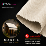 Akrilno platno za tende Sauleda Marfil 2143 300 g/m² VeMa Cerade