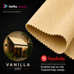 Akrilno platno za tende Sauleda Vanilla 2687 300 g/m² VeMa Cerade